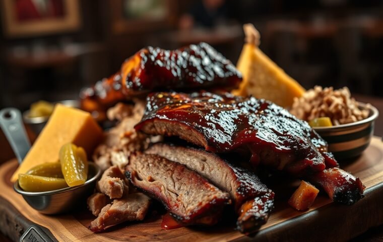 Mad House Barbecue kitchen team