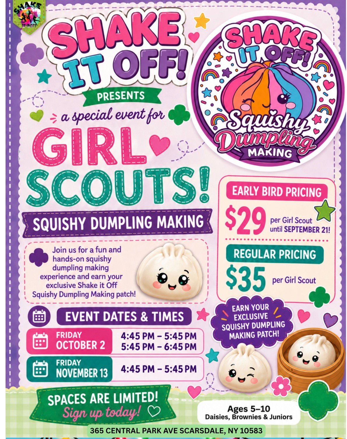 Shake It Off! Girl Scouts Squishy Dumpling Making