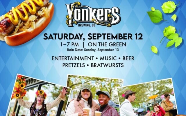 Oktoberfest at Cross County Center sponsored by Yonkers Brewing Co, Saturday September 12