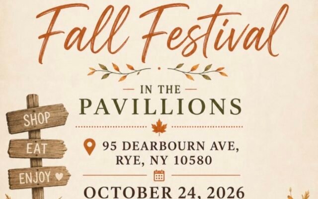 Barley Beach House Fall Festival in the Pavilions, Rye, October 24, 2026
