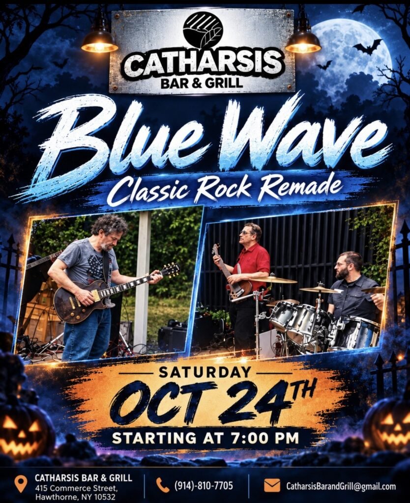 Blue Wave: Classic Rock Remade at Catharsis Bar & Grill — October 24