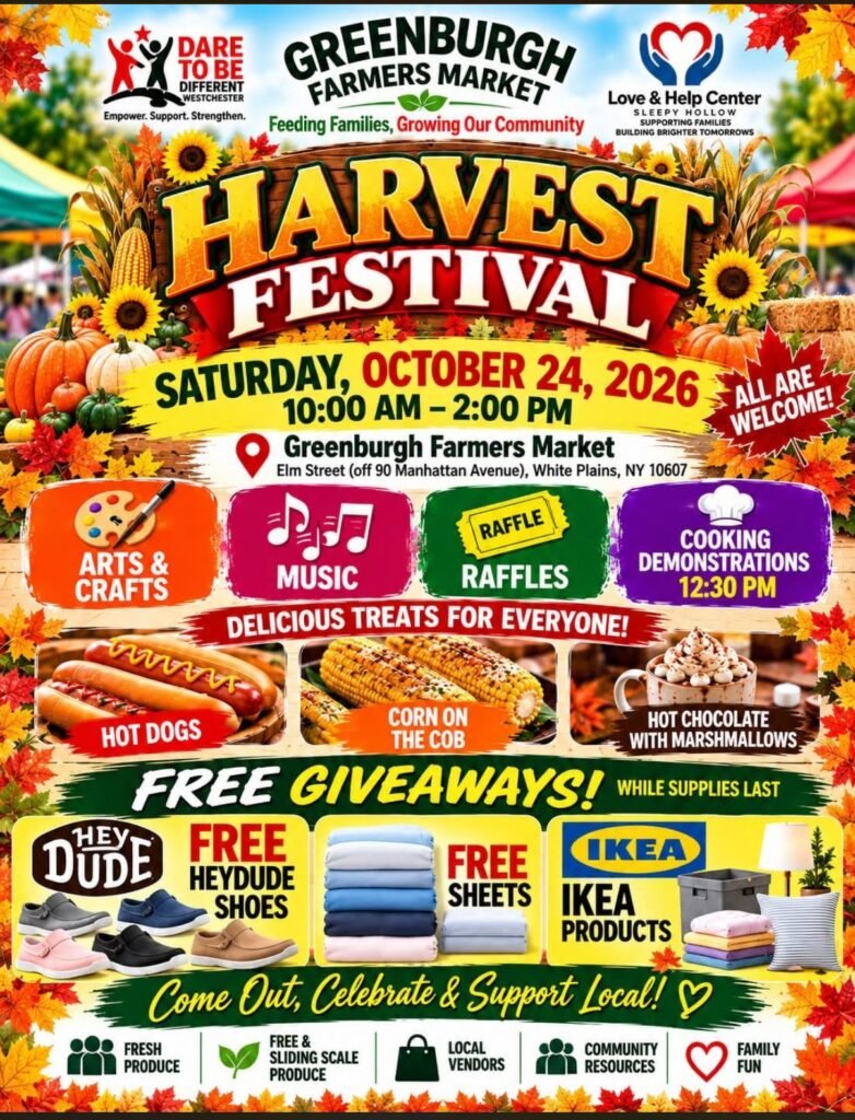 Greenburgh Farmers Market Harvest Festival — October 24