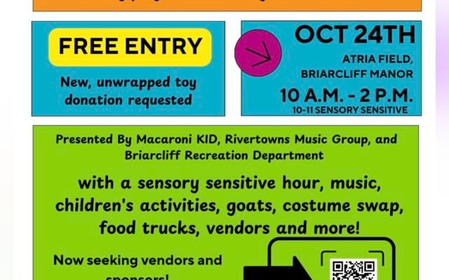 Harvest Mess and Music Fest at Atria Field, Briarcliff Manor, October 24