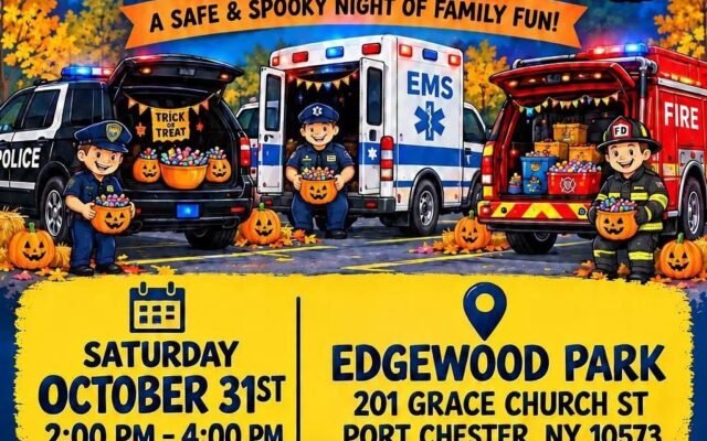 Port Chester First Responders Trunk or Treat at Edgewood Park — October 31